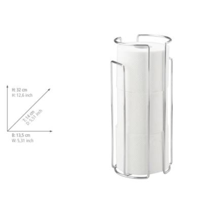 WENKO 16825100 - MILANO tualettpaberihoidja 13,5x32 cm läikiv kroom