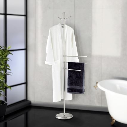 WENKO 16827100 - ADIAMO teline 28x170 cm, hõbedane
