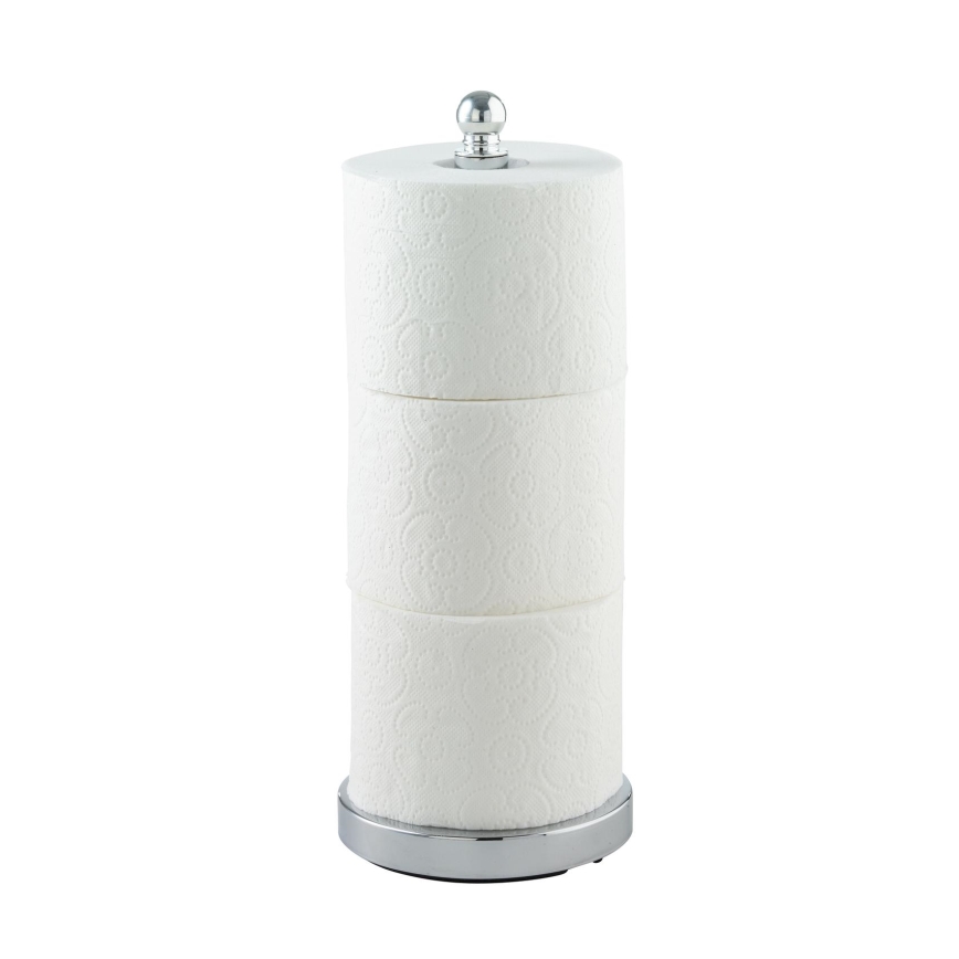 WENKO 16878100 - WC-paberihoidja VITERBO 14x35 cm hõbedane