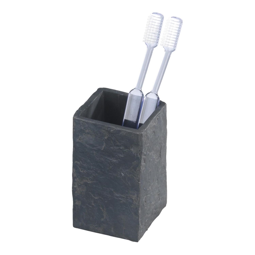 WENKO 17920100 - SLATE ROCK tass 6,4x10,5 cm antratsiit