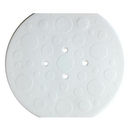 WENKO 1792921100-Taburet SECURA 45,5x45,5 cm valge/hõbedane/hall