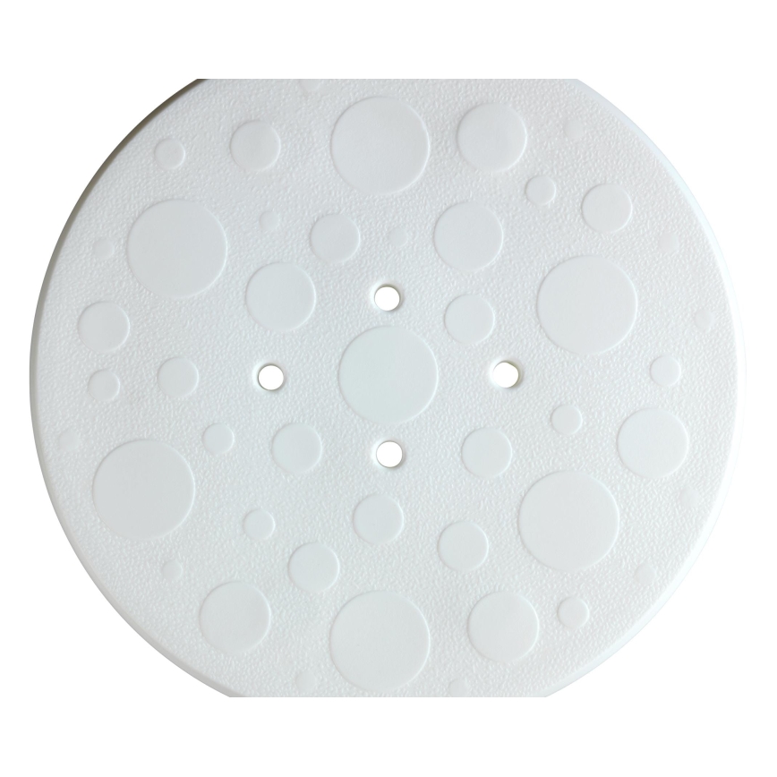 WENKO 1792921100-Taburet SECURA 45,5x45,5 cm valge/hõbedane/hall