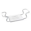 WENKO 17930100-Vanni iste SECURA 26x18 cm valge/hõbedane