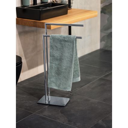 WENKO 18563100 - vabalt seisev rätikuhoidja RECCO 48x80,5 cm läikiv kroom
