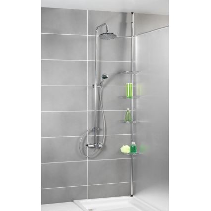 WENKO 18596100-Nurkne element PREA 28x200 cm roostevaba teras/läikiv kroom