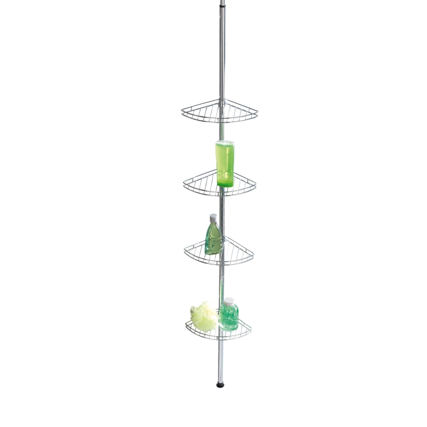 WENKO 18596100-Nurkne element PREA 28x200 cm roostevaba teras/läikiv kroom