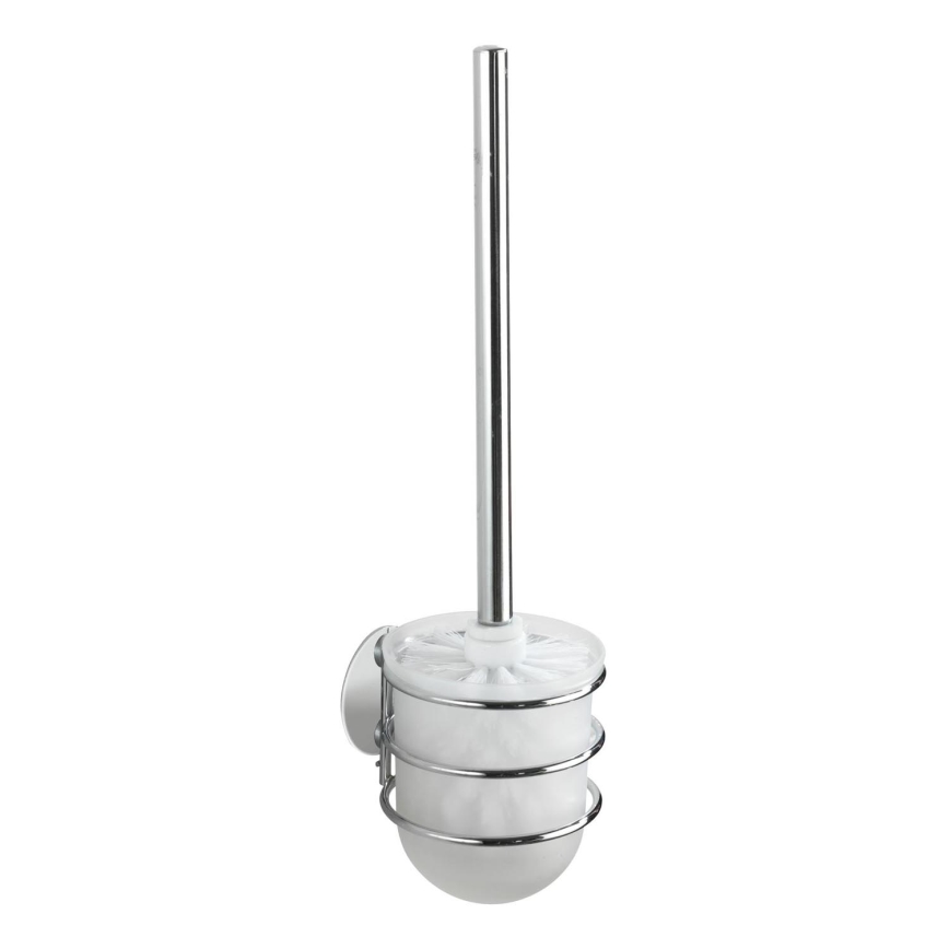 WENKO 18768100-WC komplekt TURBO-LOC ümmargune teras 10x37,5 cm läikiv kroom/valge