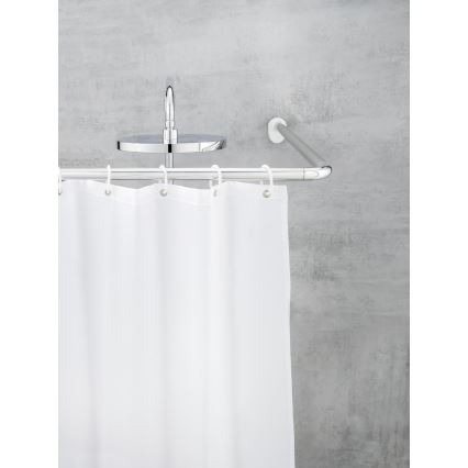 WENKO 19218100 - Varras UNIVERSAL 2,5x2,5 cm kroom/valge