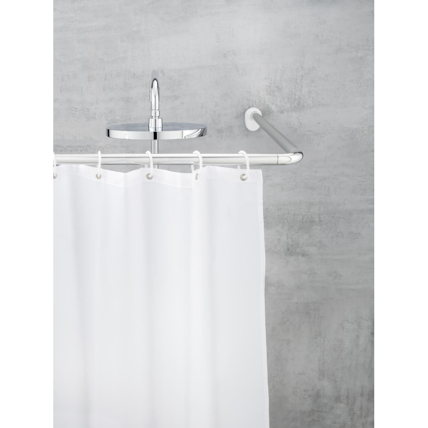 WENKO 19218100 - Varras UNIVERSAL 2,5x2,5 cm kroom/valge
