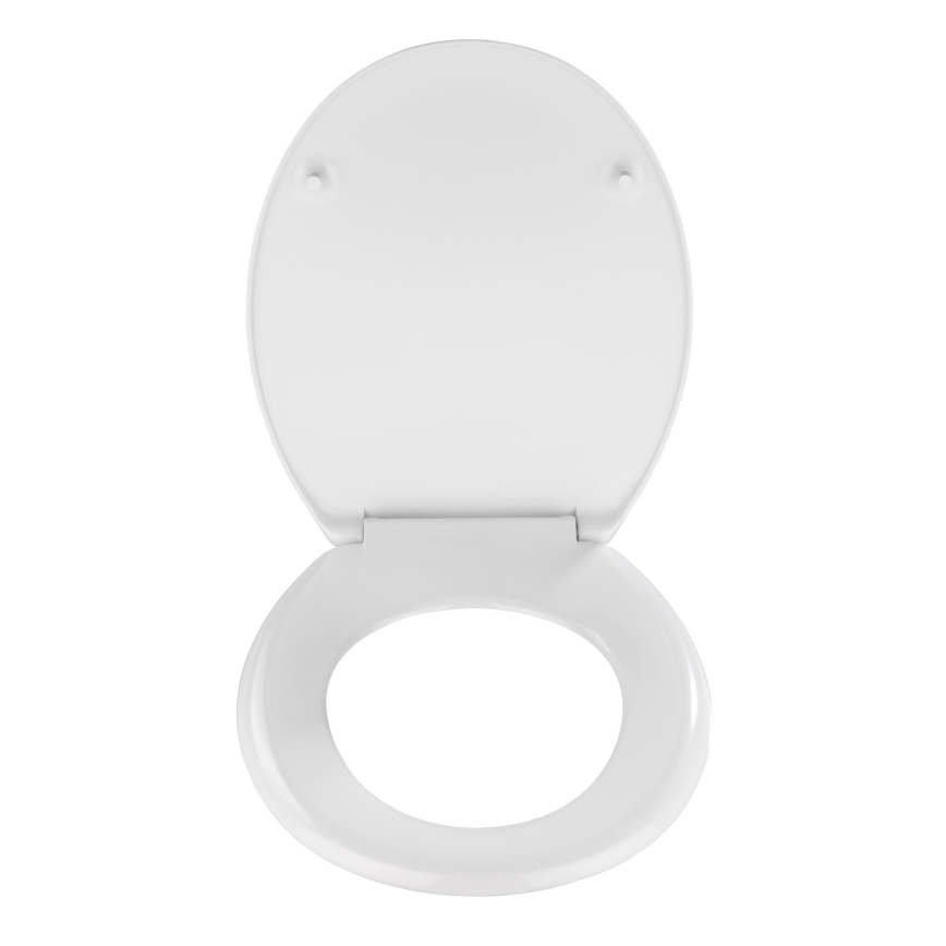 WENKO 19539100-WC-istme kaas VIGONE 37,5x45 cm valge/hõbedane