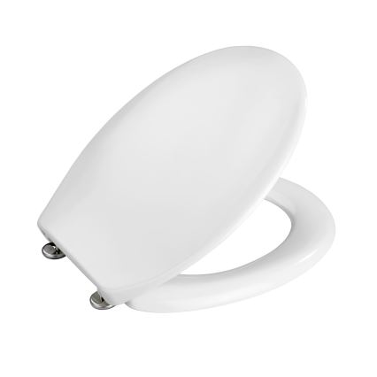 WENKO 19539100-WC-istme kaas VIGONE 37,5x45 cm valge/hõbedane