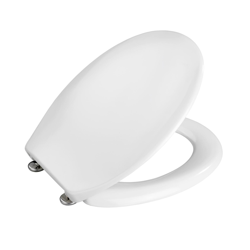WENKO 19539100-WC-istme kaas VIGONE 37,5x45 cm valge/hõbedane