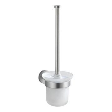 WENKO 19614100 - WC-hari BOSIO MATT 10x14 cm roostevaba teras/hõbedane/satiinviimistlus