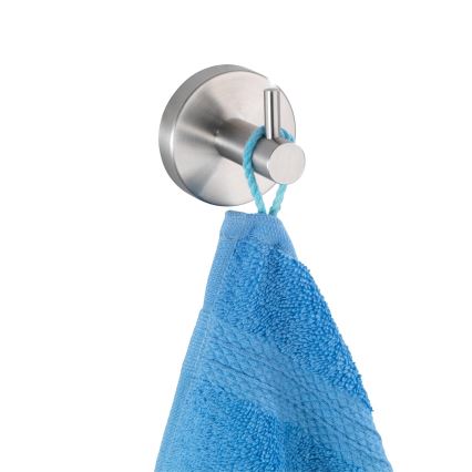 WENKO 19621100 - BOSIO MATT konks 5,5x5,5 cm roostevaba/hõbedane