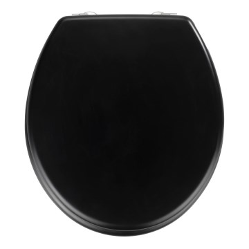 WENKO 20077100-WC PRIMA WC-istme kaas 37x41 cm must/hõbe