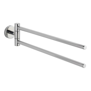 WENKO 20213100 - BOSIO SHINE rätikuhoidja 43x9 cm roostevaba teras/hõbedane
