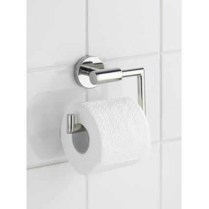 WENKO 20216100 - Tualettpaberihoidja BOSIO SHINE 15x10,5 cm roostevaba/hõbedane
