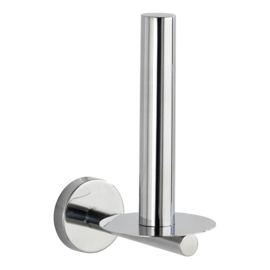 WENKO 20218100 - Tualettpaberihoidja BOSIO SHINE 8x12,5 cm roostevaba teras/hõbedane