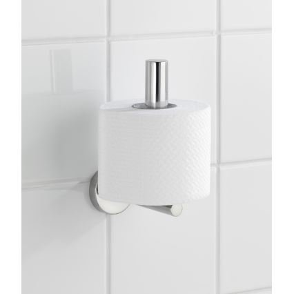 WENKO 20218100 - Tualettpaberihoidja BOSIO SHINE 8x12,5 cm roostevaba teras/hõbedane