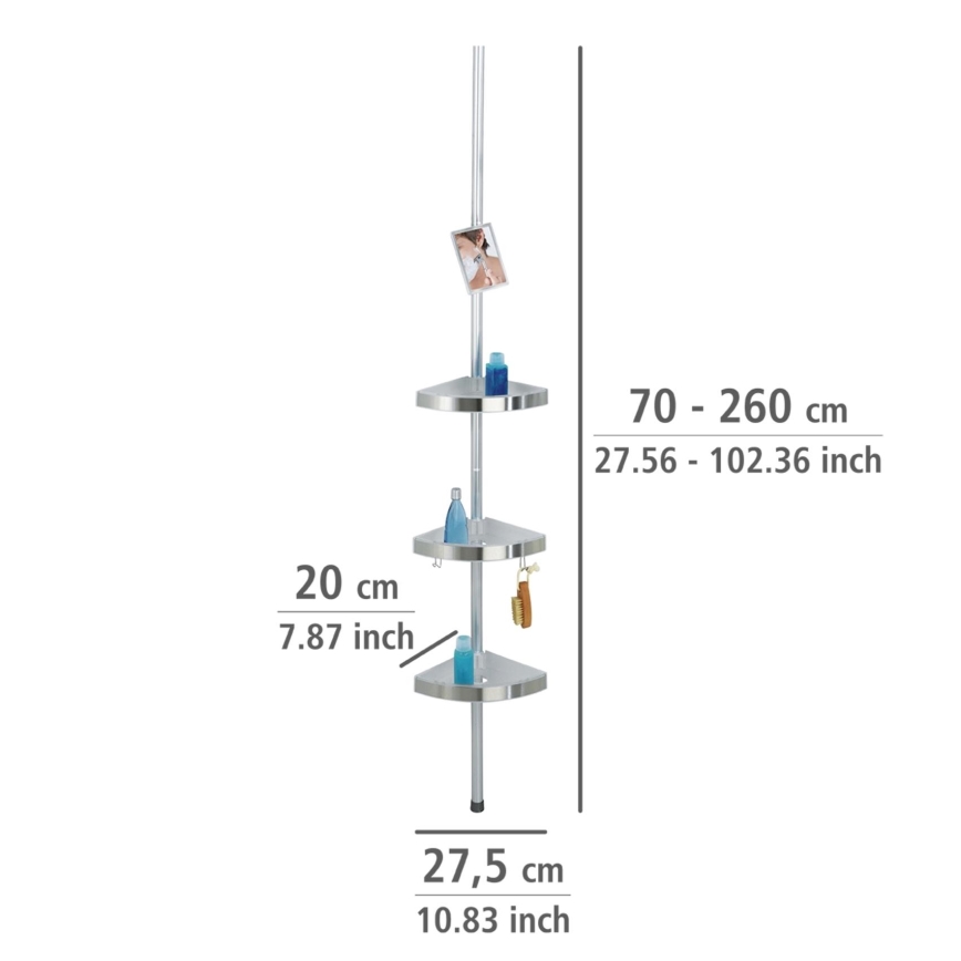 WENKO 20349100-Nurkne element PREMIUM 27,5x260 cm satiin