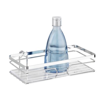 WENKO 20409100-PREMIUM roostevabast terasest riiul 24x13,5 cm roostevaba/hõbedane
