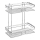 WENKO 20410100-Riiul PREMIUM roostevabast terasest 24x27 cm roostevaba/hõbedane