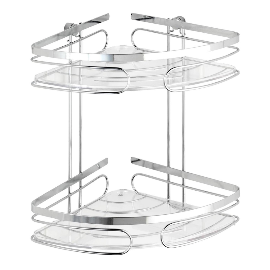 WENKO 20412100-Nurgariiul PREMIUM ROOSTEVABA TERAS 26,5x27,5 cm roostevaba/hõbedane