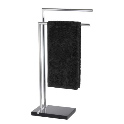 WENKO 20461100 - Rätikuteline NOBLE 45,5x82 cm kroom/must