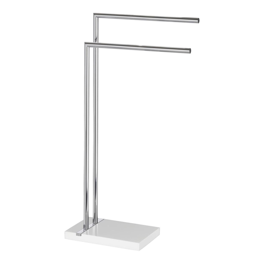 WENKO 20487100 - Rätikuhoidja NOBLE 45,5x82 cm läikiv kroom/valge