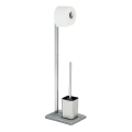 WENKO 20604100 - WC-hari GRANIT 23x73,5 cm roostevaba teras/satiin/hall