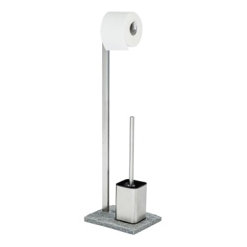 WENKO 20604100 - WC-hari GRANIT 23x73,5 cm roostevaba teras/satiin/hall