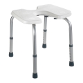 WENKO 206051100-SECURA taburet 46x53,5 cm valge/hõbedane
