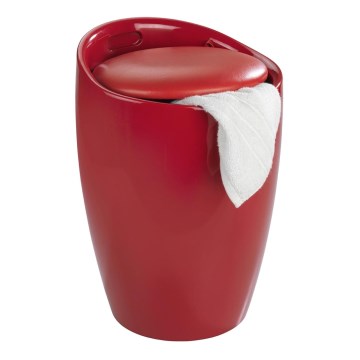 WENKO 20624100 - Tumba CANDY 36 x 50,5 cm punane/must