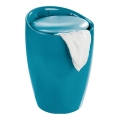 WENKO 20625100 - taburet CANDY 36x50,5 cm türkiissinine/must
