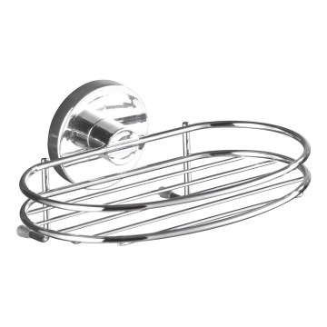 WENKO 20890100-Seebialus VACUUM-LOC MILAZZO 16,5x12 cm, läikiv kroom