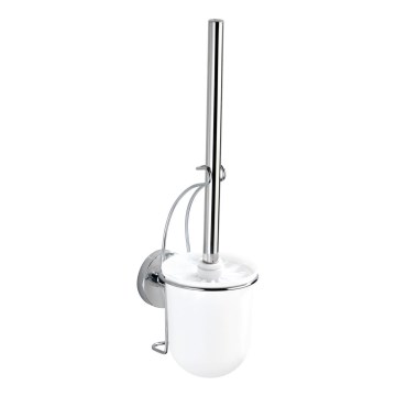 WENKO 20898100-WC hari VACUUM-LOC MILAZZO 10x34 cm roostevaba teras/läikiv kroom/valge