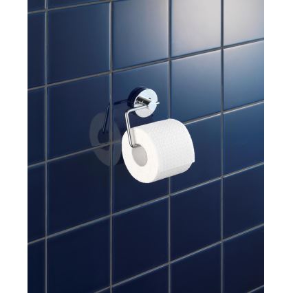 WENKO 20899100-Tualettpaberihoidja VACUUM-LOC MILAZZO 13x10,5 cm läikiv kroom