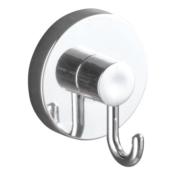 WENKO 20900100-VACUUM-LOC konks, ümmargune terasest, 6x6,7 cm, läikiv kroom