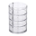 WENKO 20990100 - Korraldaja TOWER 11,5x17,5 cm läbipaistev