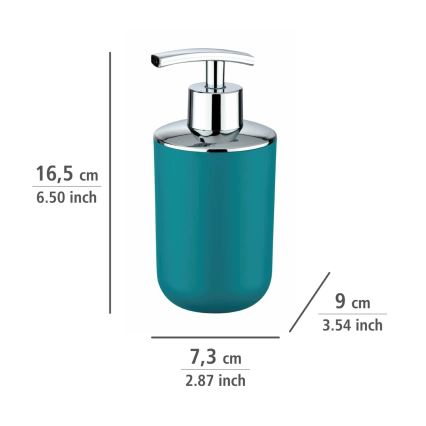WENKO 21224100 - Seebidosaator BRASIL 7,3x16,5 cm türkiis/läikiv kroom
