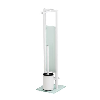WENKO 21565100 - WC-hari RIVALTA 18x70 cm valge/must