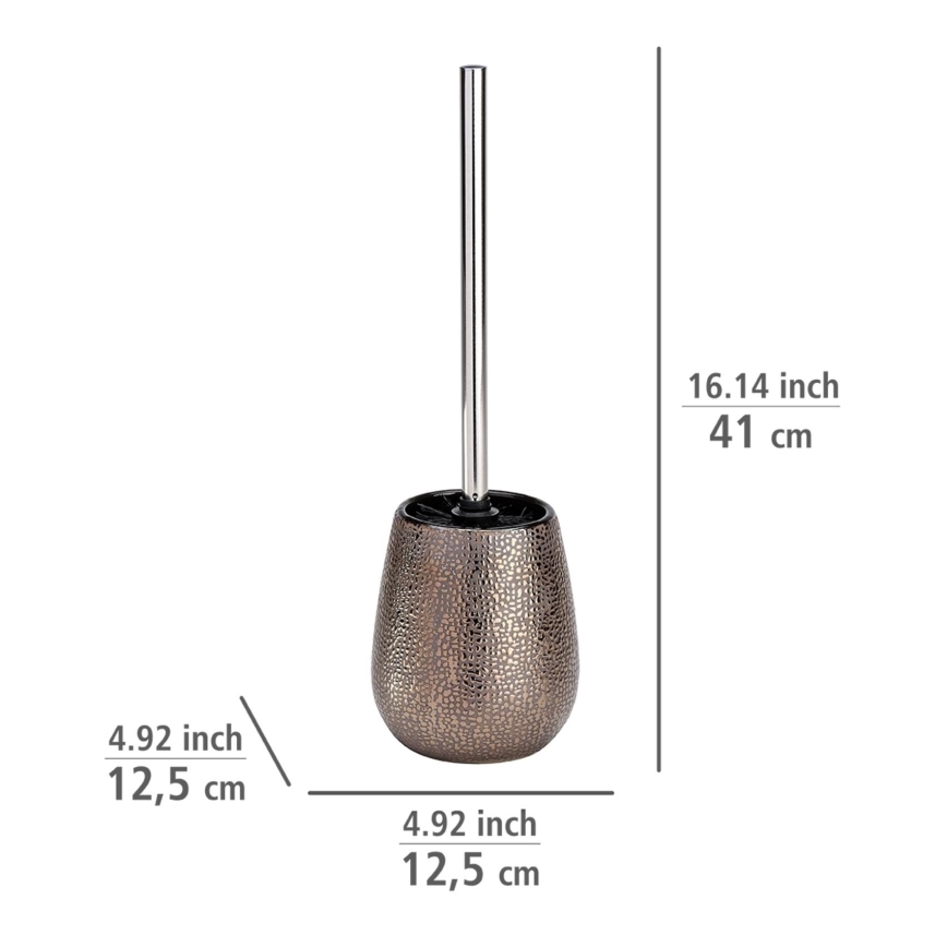 WENKO 21644100 - Tualetthari MARRAKESH 12,5 x 41 cm pruun