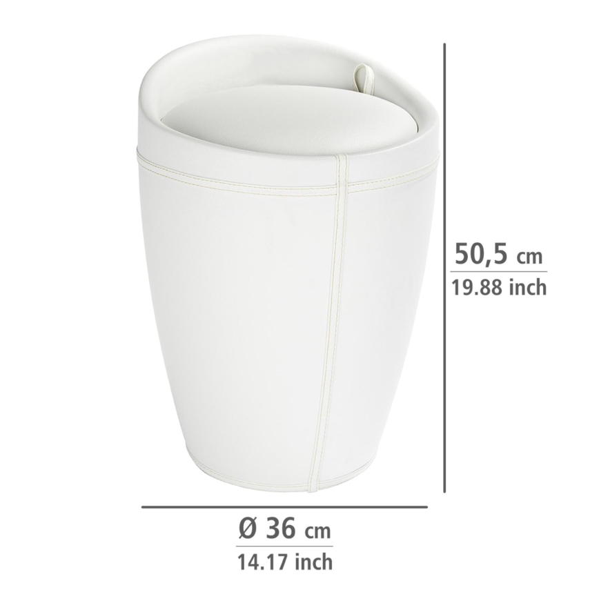 WENKO 21773100 - Tool CANDY 36x50,5 cm valge/must
