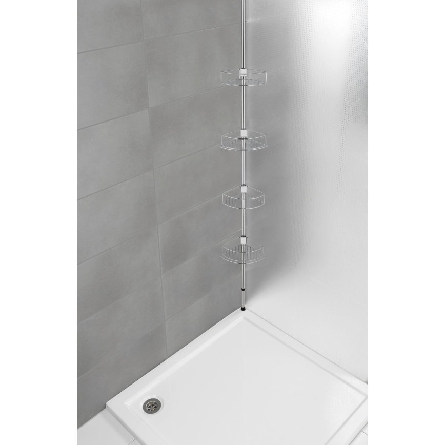 WENKO 21803100 - nurkriiul DOLCEDO 31x275 cm, roostevaba teras / läikiv kroom