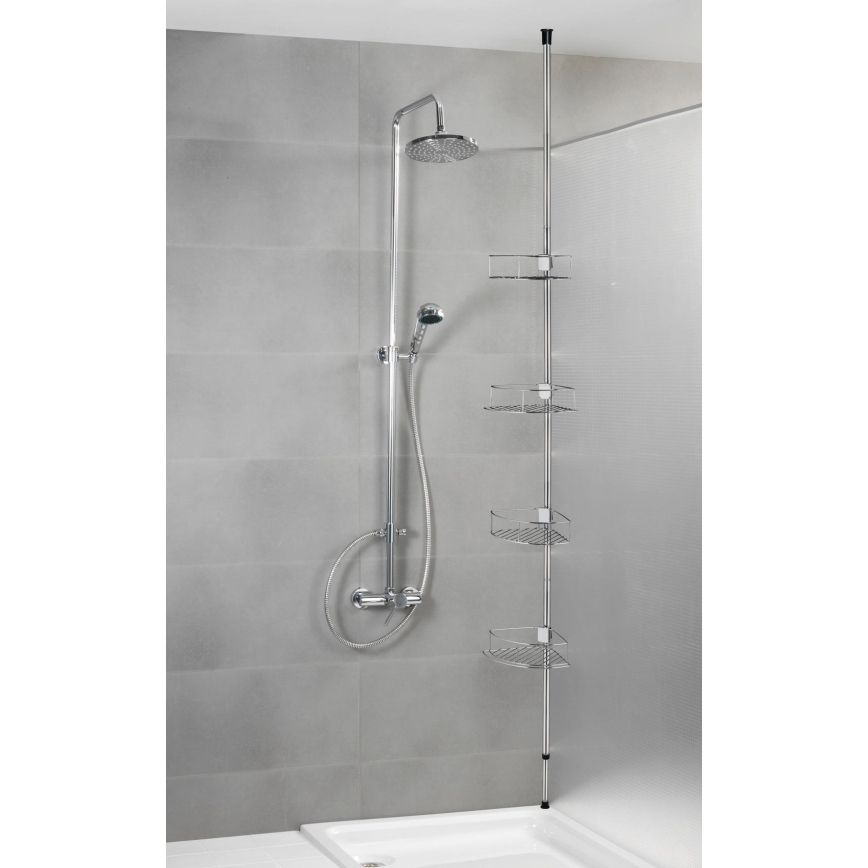 WENKO 21803100 - nurkriiul DOLCEDO 31x275 cm, roostevaba teras / läikiv kroom