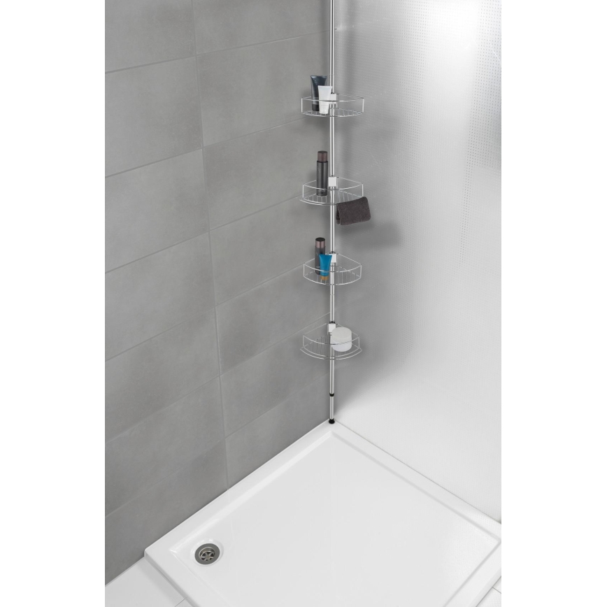 WENKO 21803100 - nurkriiul DOLCEDO 31x275 cm, roostevaba teras / läikiv kroom