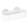WENKO 21824100-OSIMO riiul, plastikust, 27x12 cm, valge/läbipaistev