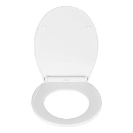 WENKO 21901100-WC WC-istme kaas KOS 44x37 cm valge/hõbedane