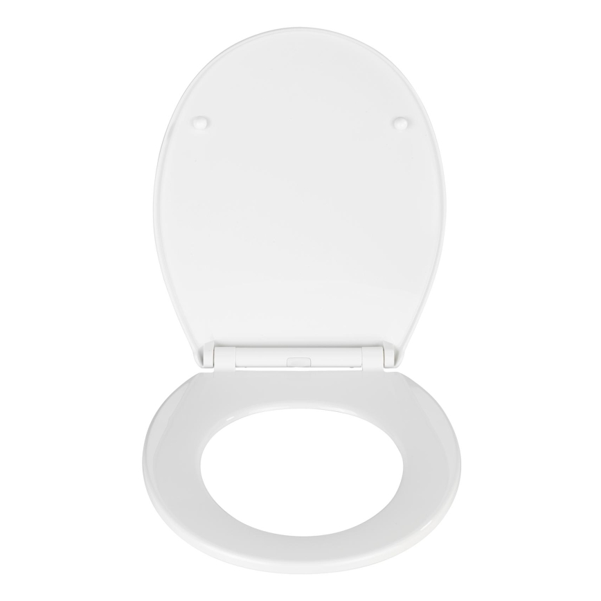 WENKO 21901100-WC WC-istme kaas KOS 44x37 cm valge/hõbedane