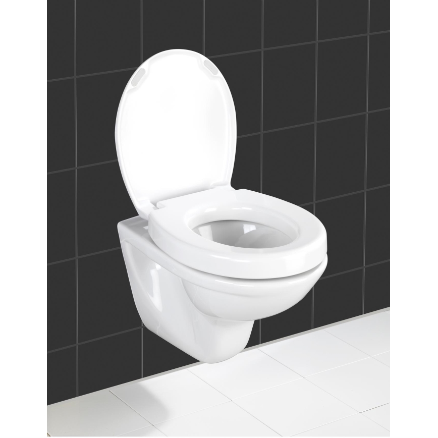WENKO 21905100-WC-kaas SECURA 37x44 cm valge/hall
